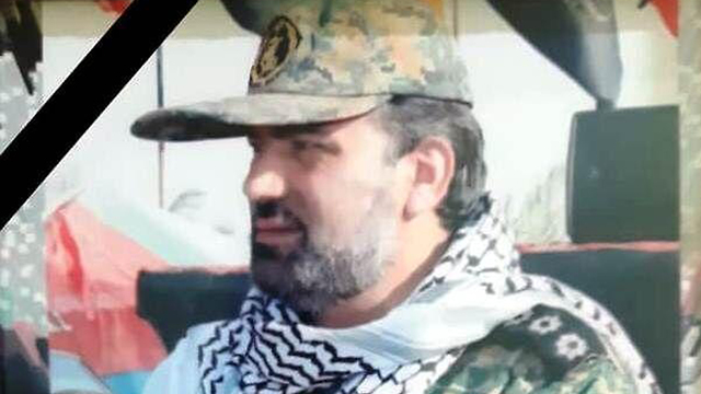 איראן מפקד ב בסיג' במחוז חוזסטאן עבדולחוסיין מוג'דמי ()