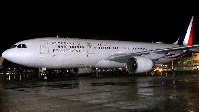 צרפת מטוס מטוסים נחיתה ב נתבג נתב