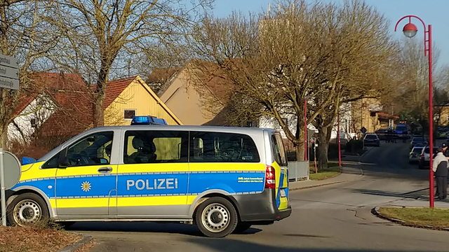 אירוע ירי בעיירה רוט אם זי דרום גרמניה (צילום: רויטרס)