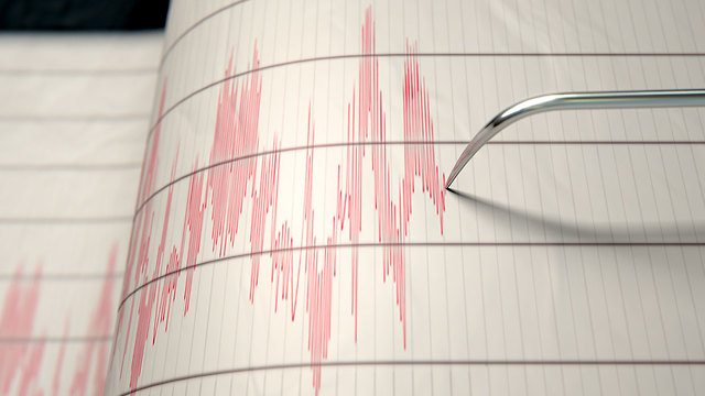 ססמוגרף רעידת אדמה (צילום: shutterstock)