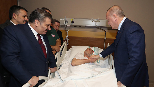 נשיא טורקיה רג'פ טאיפ ארדואן (צילום: EPA)