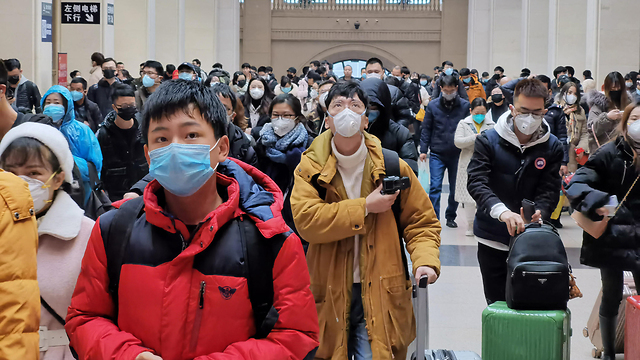 רחובות סין בזמן התפשטות וירוס הקורונה מתרוקנים (צילום: gettyimages)