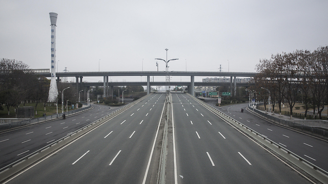 סין ווהאן רחובות ריקים נגיף סיני קורונה (צילום: gettyimages)