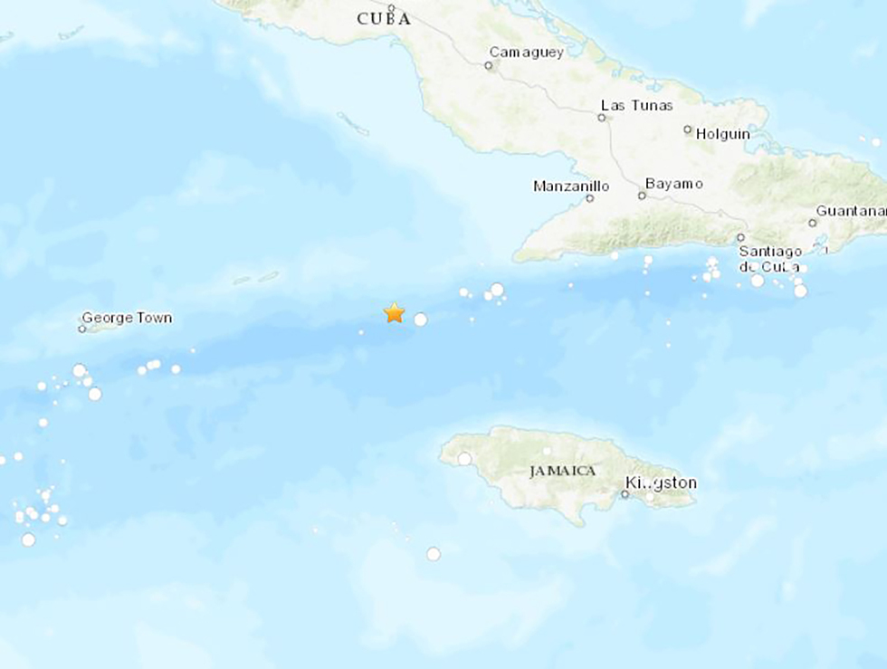 רעידת אדמה הים הקריבי בין ג'מייקה ל קובה ()