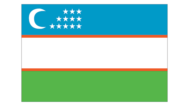 דגל אוזבקיסטן (צילום: shutterstock)