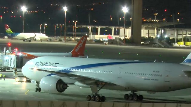 Самолет прибыл в Бен-Гурион. Фото: Шмулик Додфор