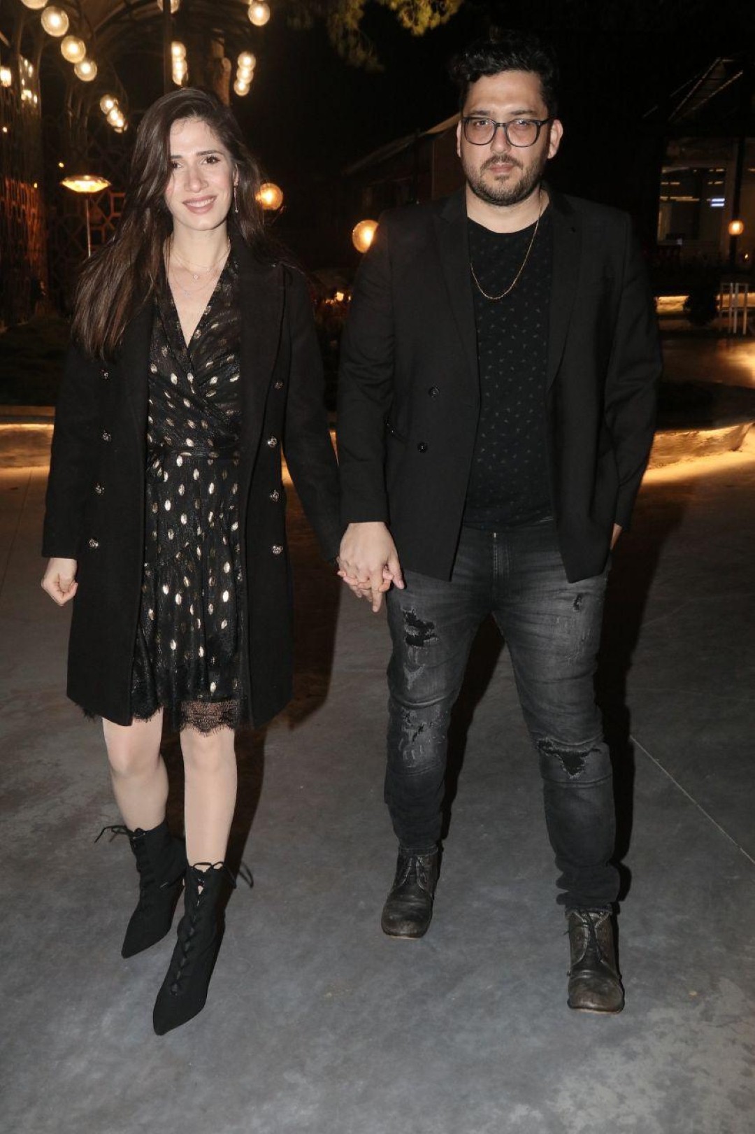 דייט נייט! מאור זגורי וחן אמסלם (צילום: אמיר מאירי)