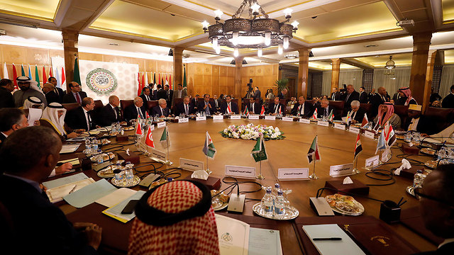 כינוס הליגה הערבית  (צילום: רויטרס)