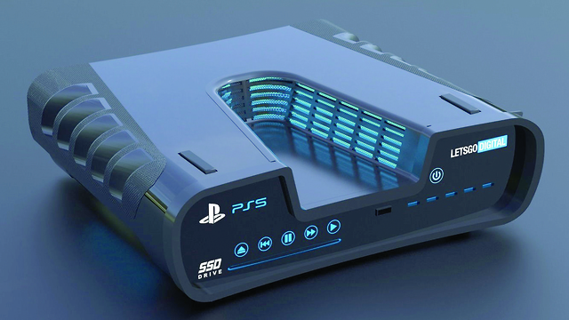 PlayStation 5 (צילום: מתוך הדמיה ברשת)