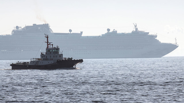 סין הונג קונג ספינה שיט תענוגות מ יפן נגיף ה קורונה (צילום: gettyimages)