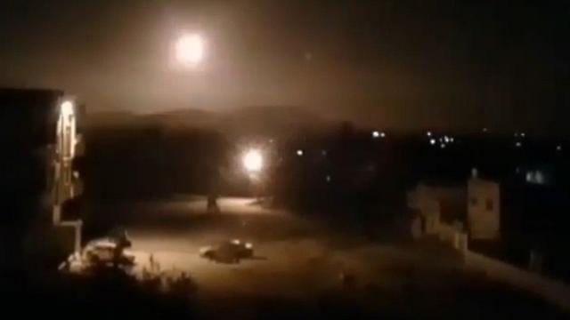  Ракетный удар в пригородах Дамаска