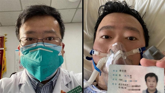 לי וונליאנג רופא סיני סין נגיף הקורונה ()