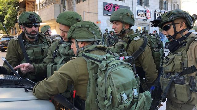 סריקות אחר המחבל מפיגוע הדריסה בירושלים (צילום: דובר צה