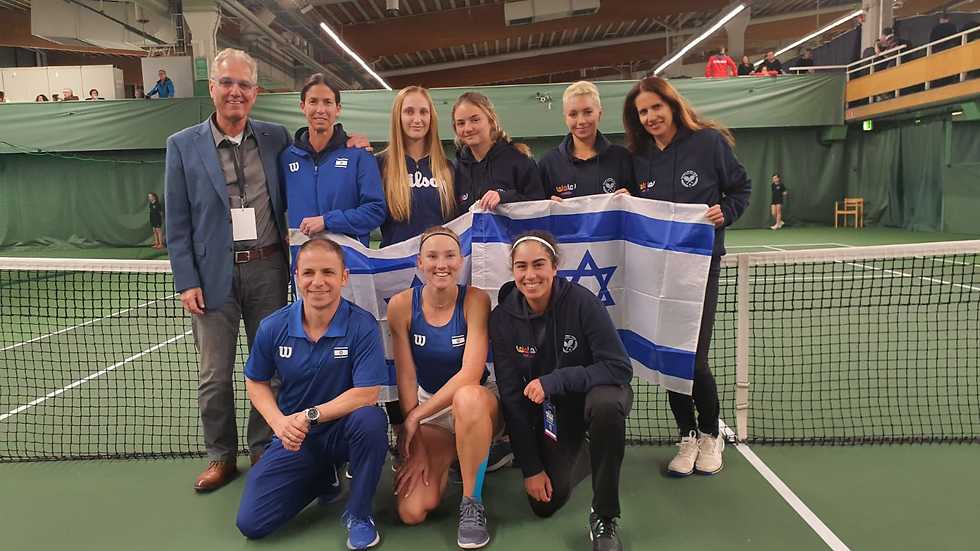 נבחרת הפדרציה של ישראל (צילום: איגוד הטניס)