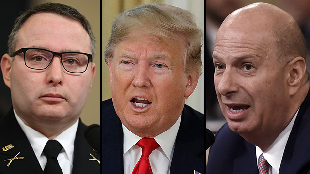 Виндман, Трамп и Сондланд . Фото: AP, AFP, gettyimages