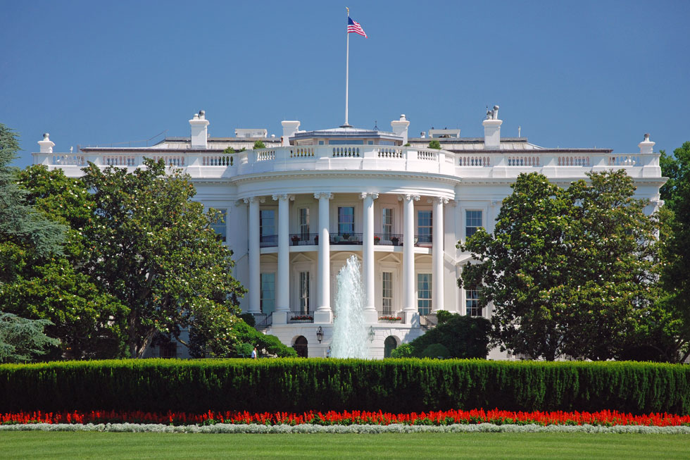 הבית הלבן בוושינגטון הבירה הוא דוגמה מובהקת של הסגנון הניאו-קלאסי (צילום: Shutterstock)
