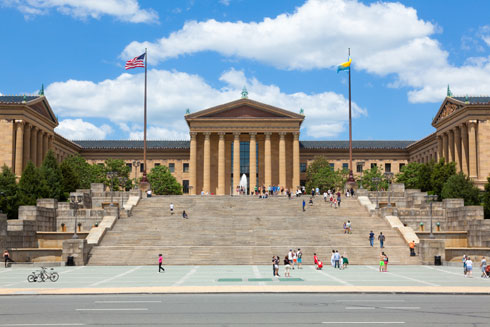 מוזיאון פילדלפיה לאמנות. ניאו קלאסי (צילום: Shutterstock)