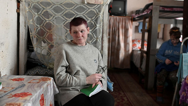 להיות הומלס חסר בית ב סיביר רוסיה ליוסיה סטפנובה (צילום: רויטרס)