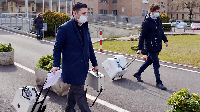 Вспышка коронавируса в Италии. Фото: EPA 