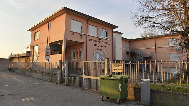 מחוז לודי צפון איטליה עסקים ו מוסדות ציבוריים סגורים נגיף קורונה (צילום: EPA)