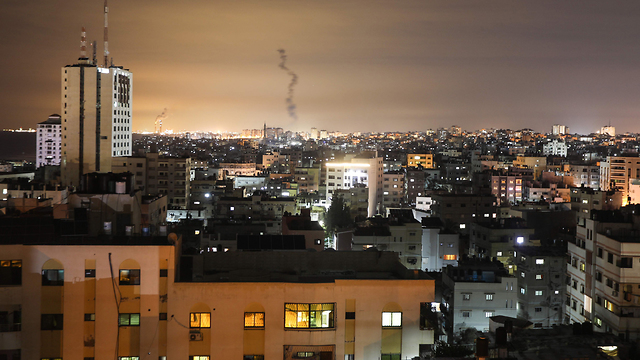 Запуск ракеты из Газы. Фото: AFP