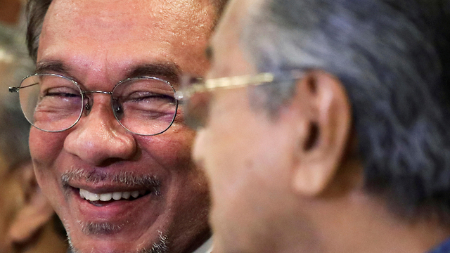 אנוואר איבראהים פוליטיקאי בכיר ב  מלזיה  (צילום: רויטרס)