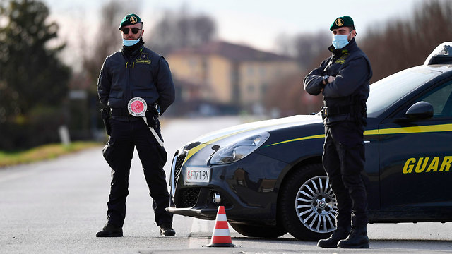  Кордоны нацгвардии в Италии. Фото: AFP
