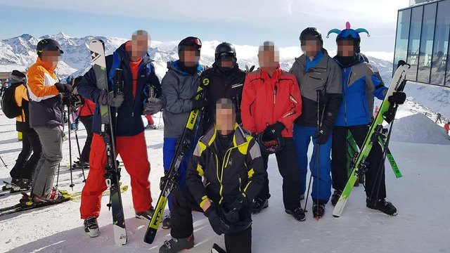 הישראלים בסקי באיטליה ()