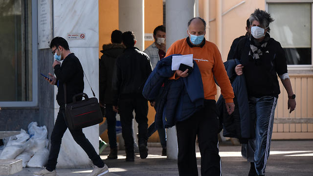 יוון קורונה נגיף וירוס תיירים סלוניקי (צילום: רויטרס)