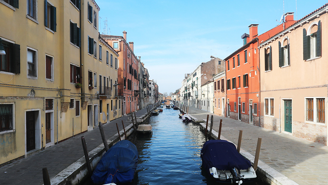 נגיף קורונה סגר ונציה איטליה (צילום: gettyimages)