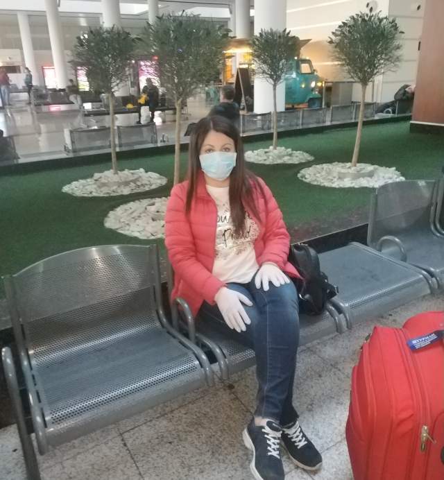 В аэропорту в Тбилиси