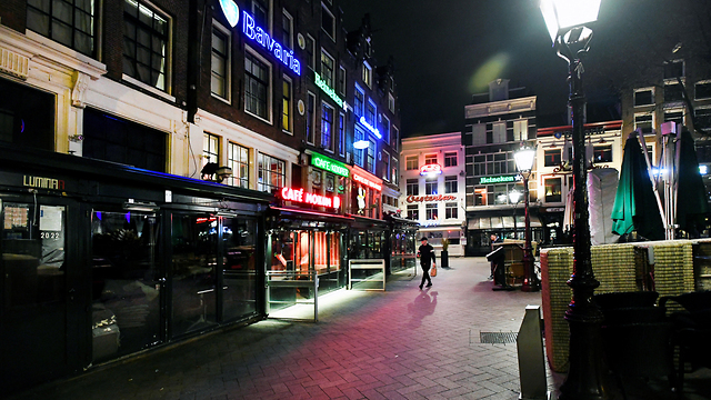 נגיף קורונה הולנד אמסטרדם (צילום: רויטרס)