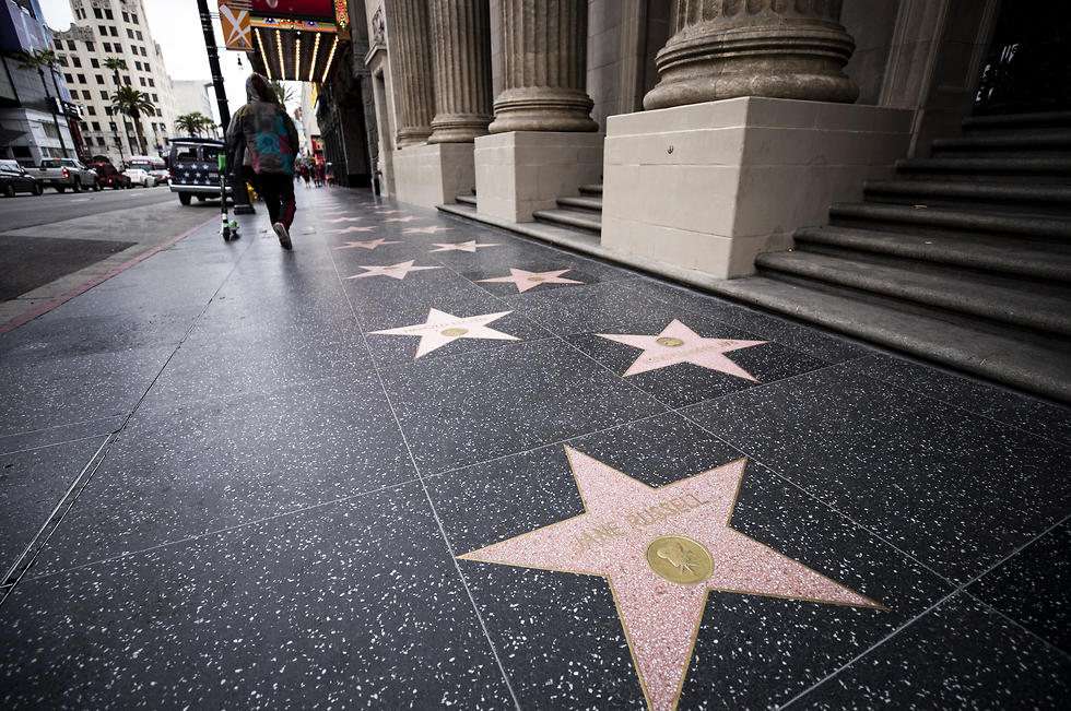 שדרת הכוכבים בלוס אנג'לס ריקה (צילום: AFP)