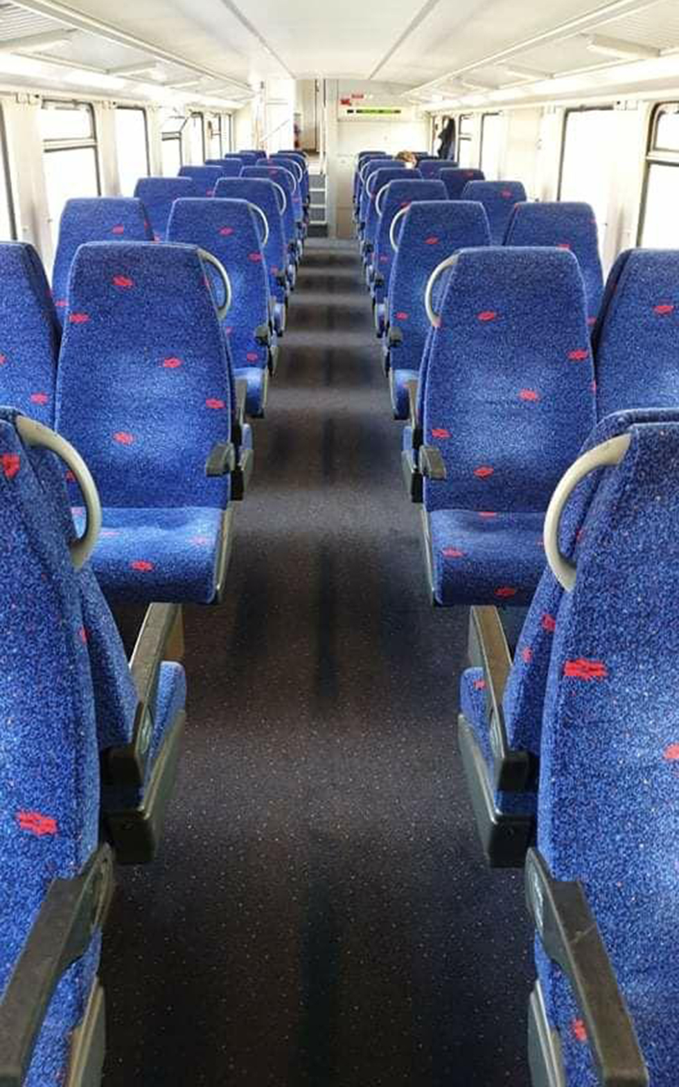 קרון ריק ברכבת בנימינה תל אביב (מתוך עמוד הפייסבוק בארכבת)