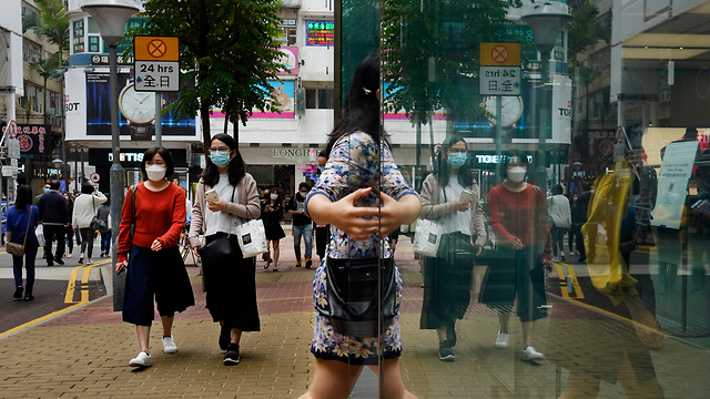 שגרת החיים בהונג קונג (צילום: AP)