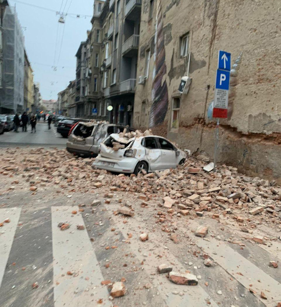 רעידת אדמה הבוקר בקרואטיה (באדיבות לירוז באלס)