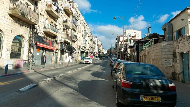רחובות ירושלים ריקים בעקבות הקורונה (צילום: שירה הרשקופ, TPS)