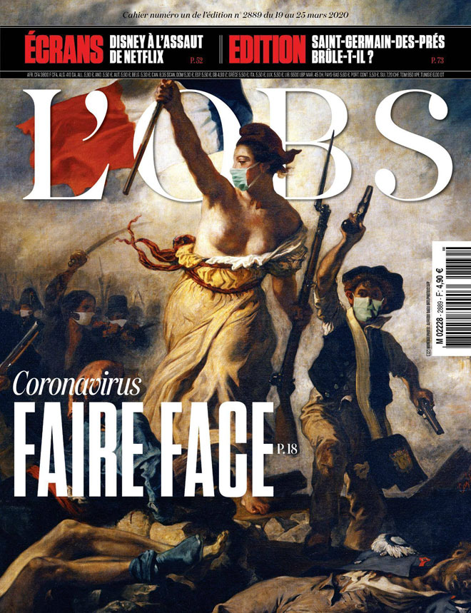 L'OBS (Le Nouvel Observateur), 19-25.3.2020
