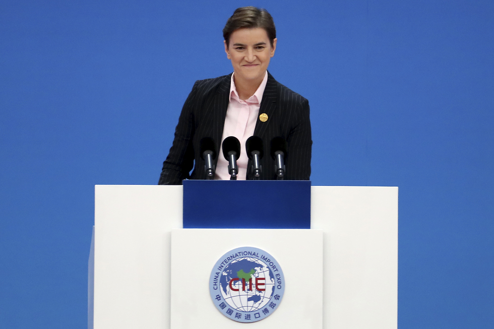 ראש ממשלת סרביה (צילום: AP)