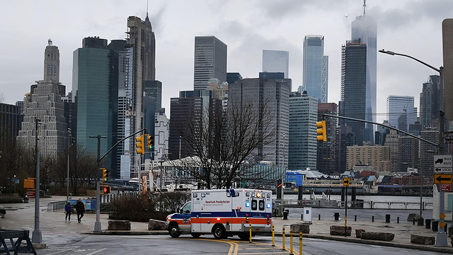 Опустевший Нью-Йорк. Фото: AFP