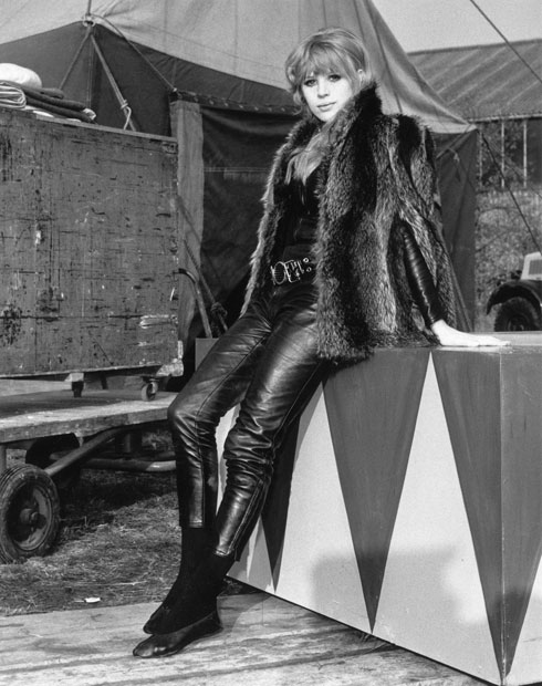סגנון של נערת רוק בסוף שנות ה-60 (צילום: Keystone/GettyimagesIL)