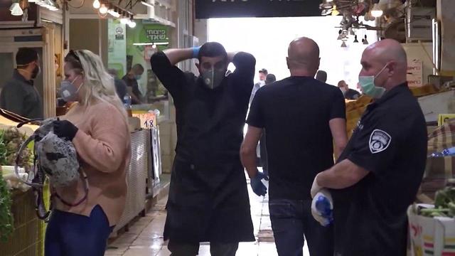 משרד הבריאות הודיע כעת כי לא אישר את פתיחת שוק תלפיות בחיפה בצל התפשטות הקורונה (צילום: אביהו שפירא)