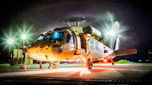 Вертолет ВВС ЦАХАЛа. Фото: пресс-служба ЦАХАЛа