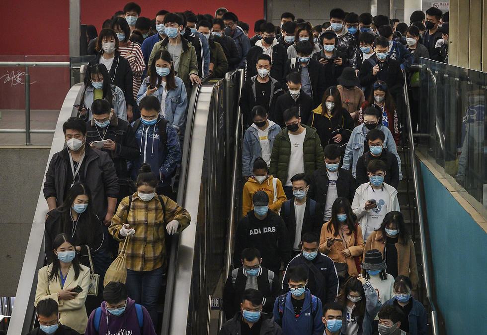 נגיף הקורונה בבייג'ינג שבסין  (צילום: GettyImages)