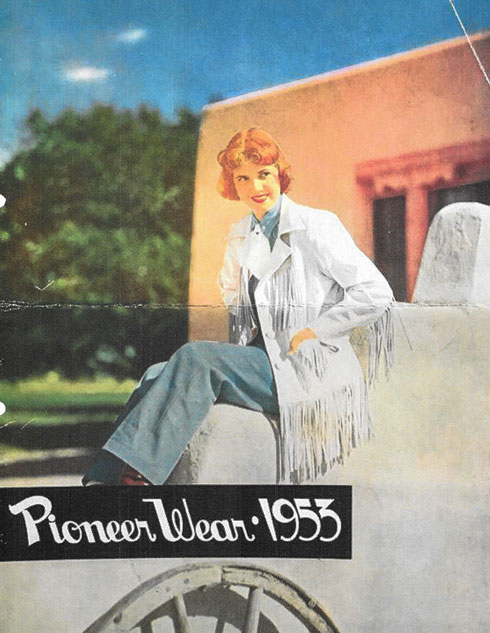 מותג האופנה Pioneer Wear שהוקם בניו מקסיקו ב-1953 על ידי משפחת סליגמן שנמלטה מברלין ב-1938 (צילום: archive uwe westphal@)