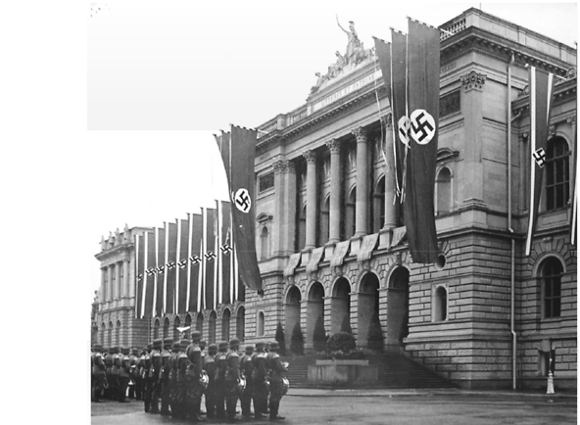 מעשי זוועות. חנוכת האוניברסיטה הנאצית בשטרסבורג, 1941 (צילום: אוניברסיטת שטרסבורג)