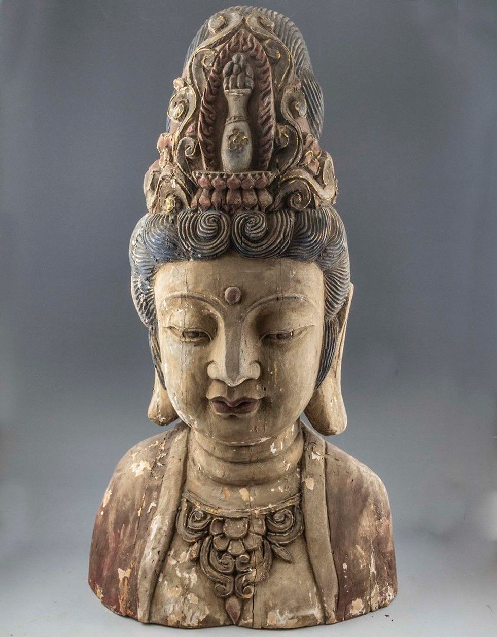 ראש בודהה אורה נמיר (צילום: אישתר)