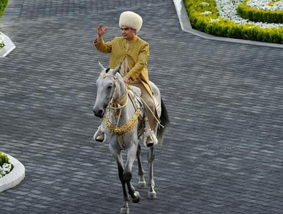 נשיא טורקמניסטן גורבנגולי ברדימוחמדוב (צילום: AFP)
