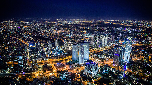 Ночное сияние Тель-Авива
