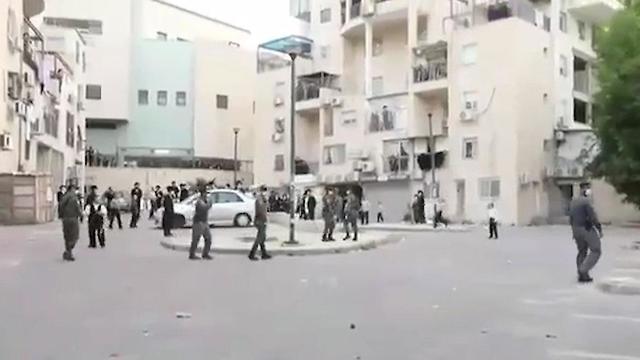 Дети забросали камнями полицейских в Бейт-Шемеше